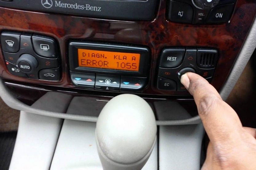 reset mercedes air conditioning