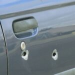 Bullet Holes in Car - How to Repair