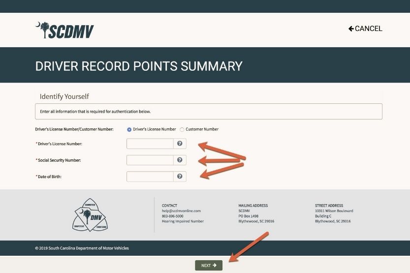 how to check driver license status online