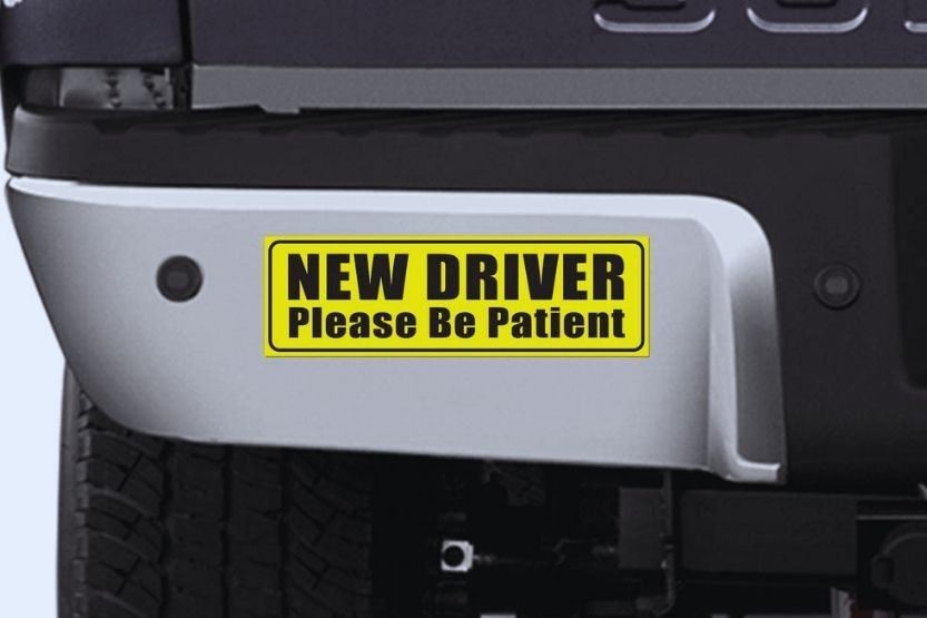new driver sticker law