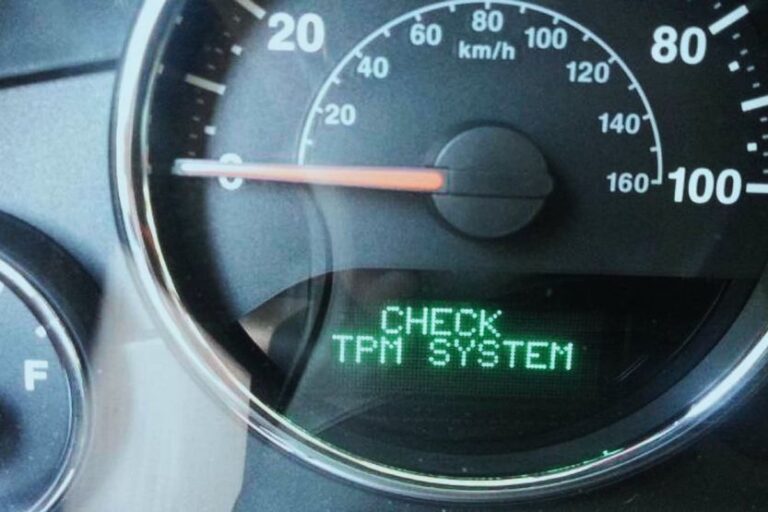 Read more about the article What Does “Check TPMS System” Mean?