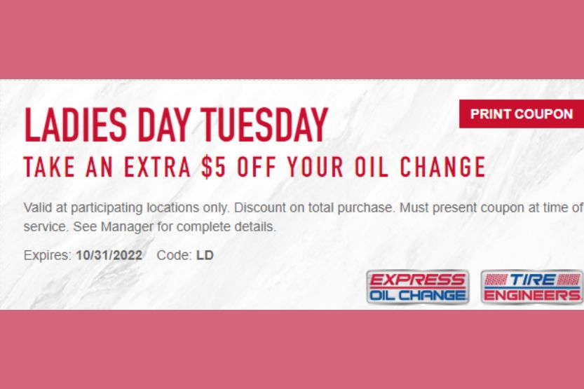express oil change coupons