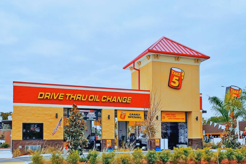 what does a take 5 oil change cost