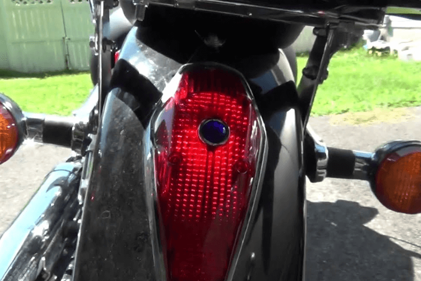 blue dot tail lights history