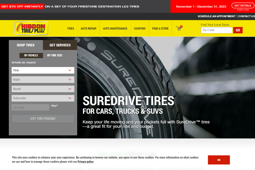 who makes suredrive all terrain tires